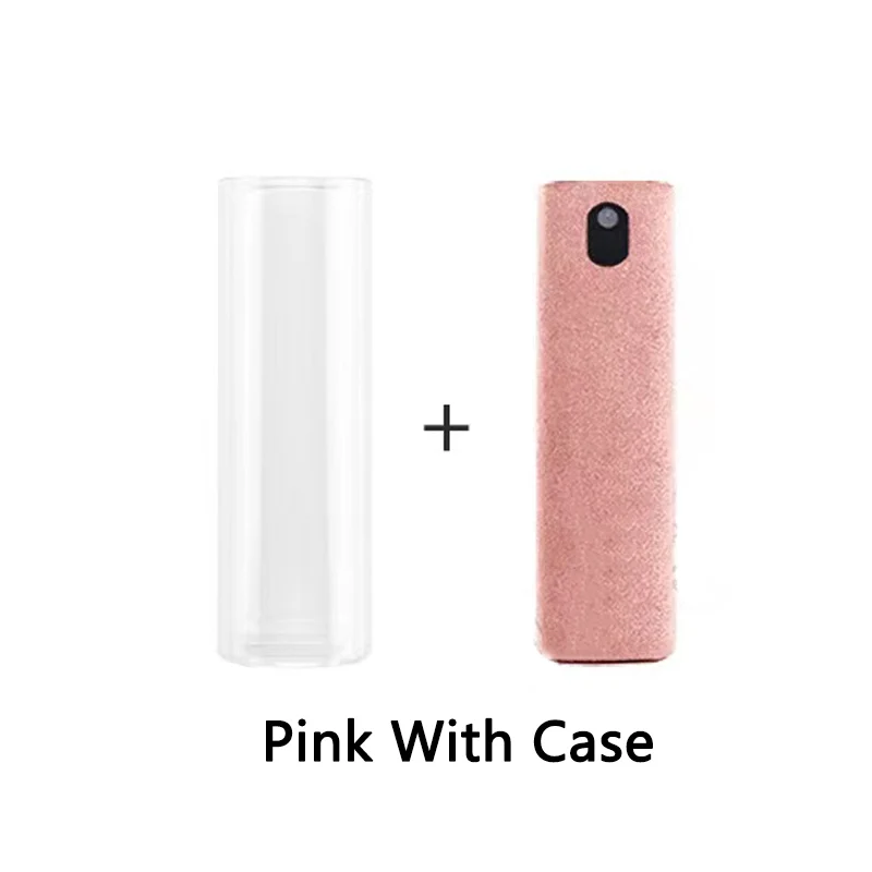 2-in-1-Telefon-Bildschirmreiniger, Spray, tragbares Tablet, Handy, Touchscreen-Reiniger, Mikrofasertuch-Set, Glasreinigungsartefakt
