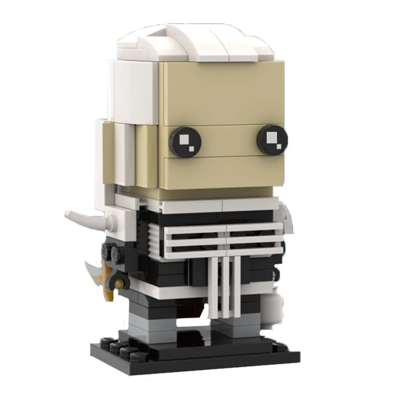 

113 шт. MOC Necromancer Diabloes II Brickheadz строительные блоки Рождественский подарок творческий обучающий и сборочный комплект для развития фокуса