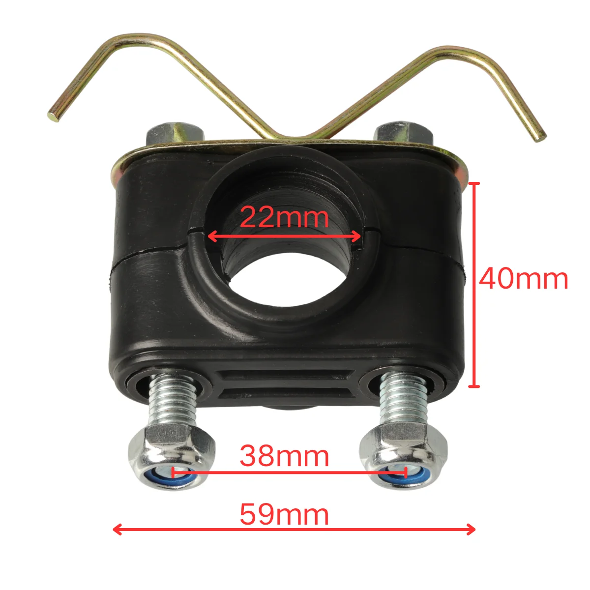 Steering Stem Bushing Column Riser Mount Bracket Clamp Taper Fits 110cc 125cc 150cc Quad ATV 4 Wheel Replacement Parts