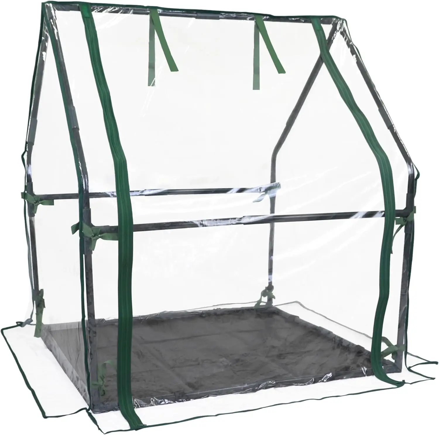 

Mini Greenhouse Indoor with Waterproof Bottom, Heavy Duty Portable Green House for Outdoor, Ideal for Seed Starting, Ger