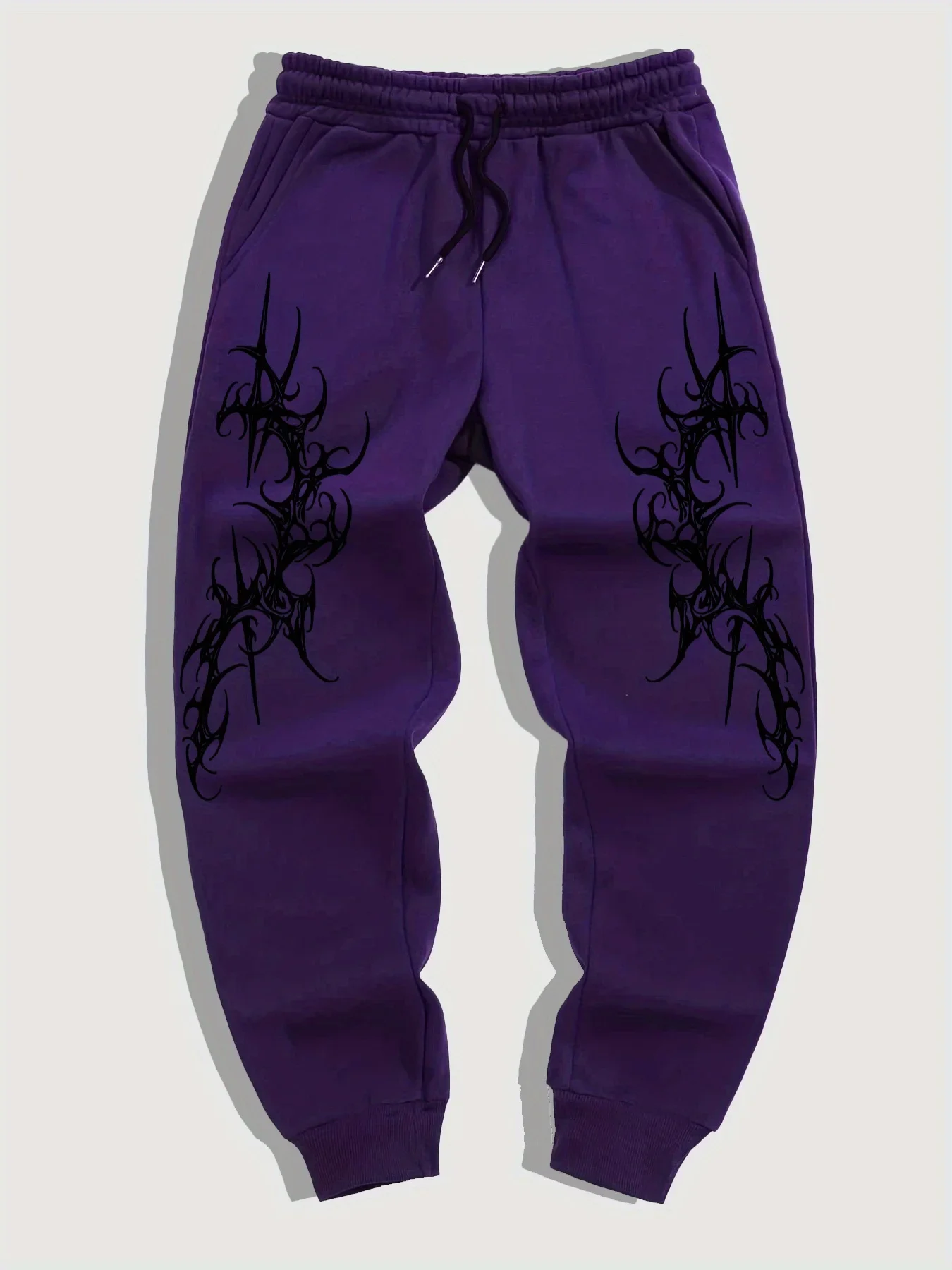 Latest Gothic print casual jogging sports pants multifunctional couple pants fashionable hip-hop pants comfortable sports pants - Image 5