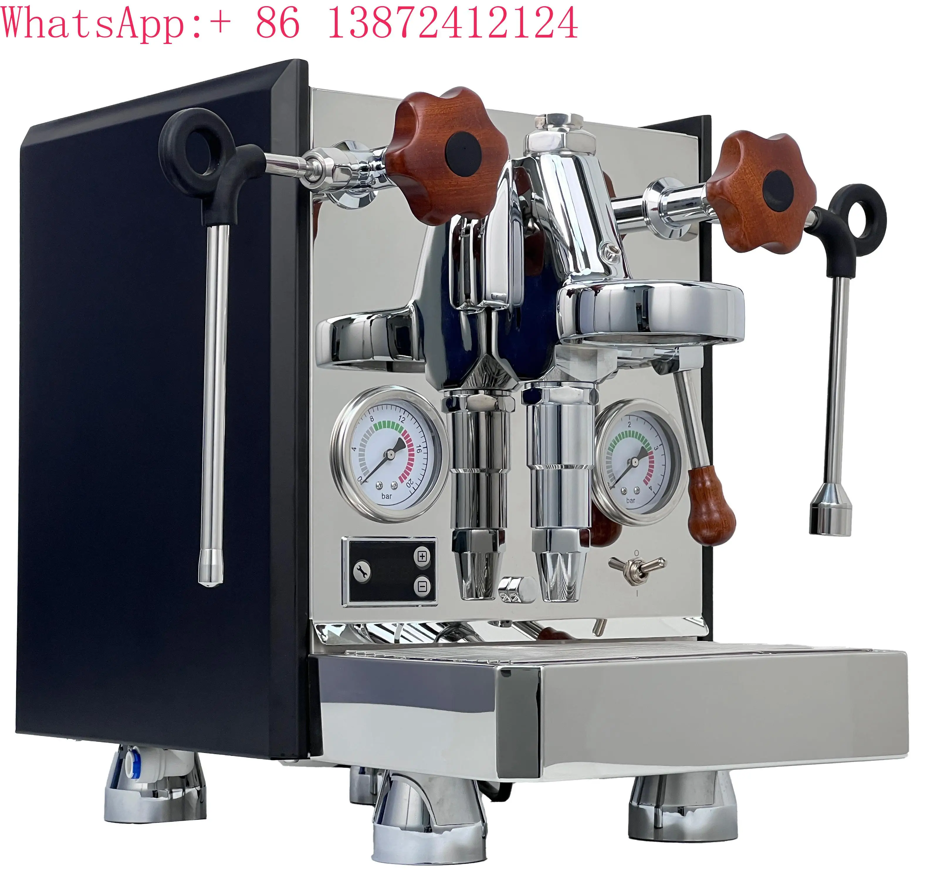 

Stainless Steel 15 Bar Vibration Pump Single Group Rocket Espresso Lelit Coffee Machine E61 Commercial Espresso Machine