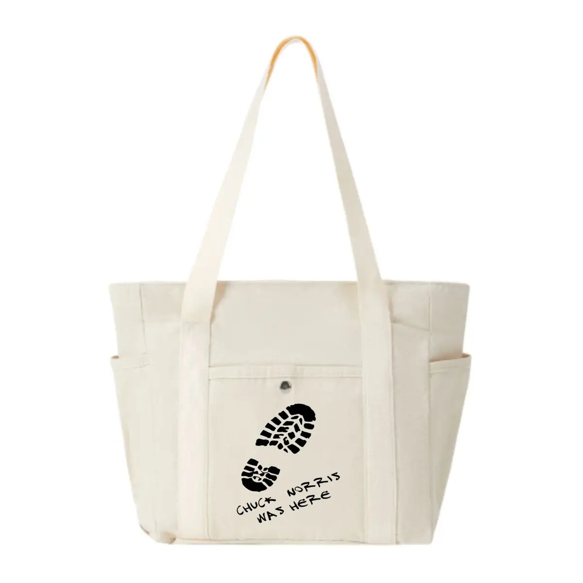 

Foot Sign Sparks Travel Joy Large Canvas Bag Women's Korean Casual Commute Shoulder Bag