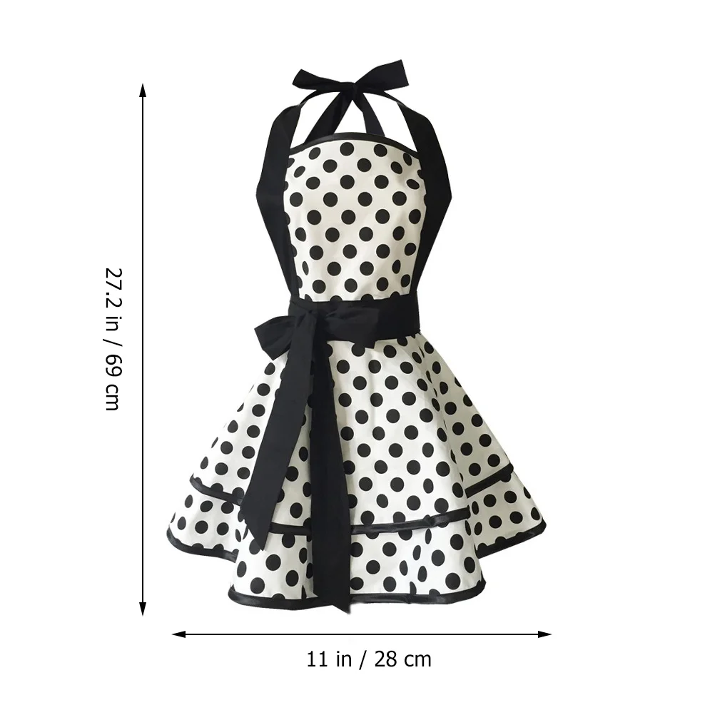 

1Pcs Double Layer Apron Soft Comfortable Cotton Kitchen Apron for Baking Cooking Women Sleeveless Workwear Retro Kitchen Aprons