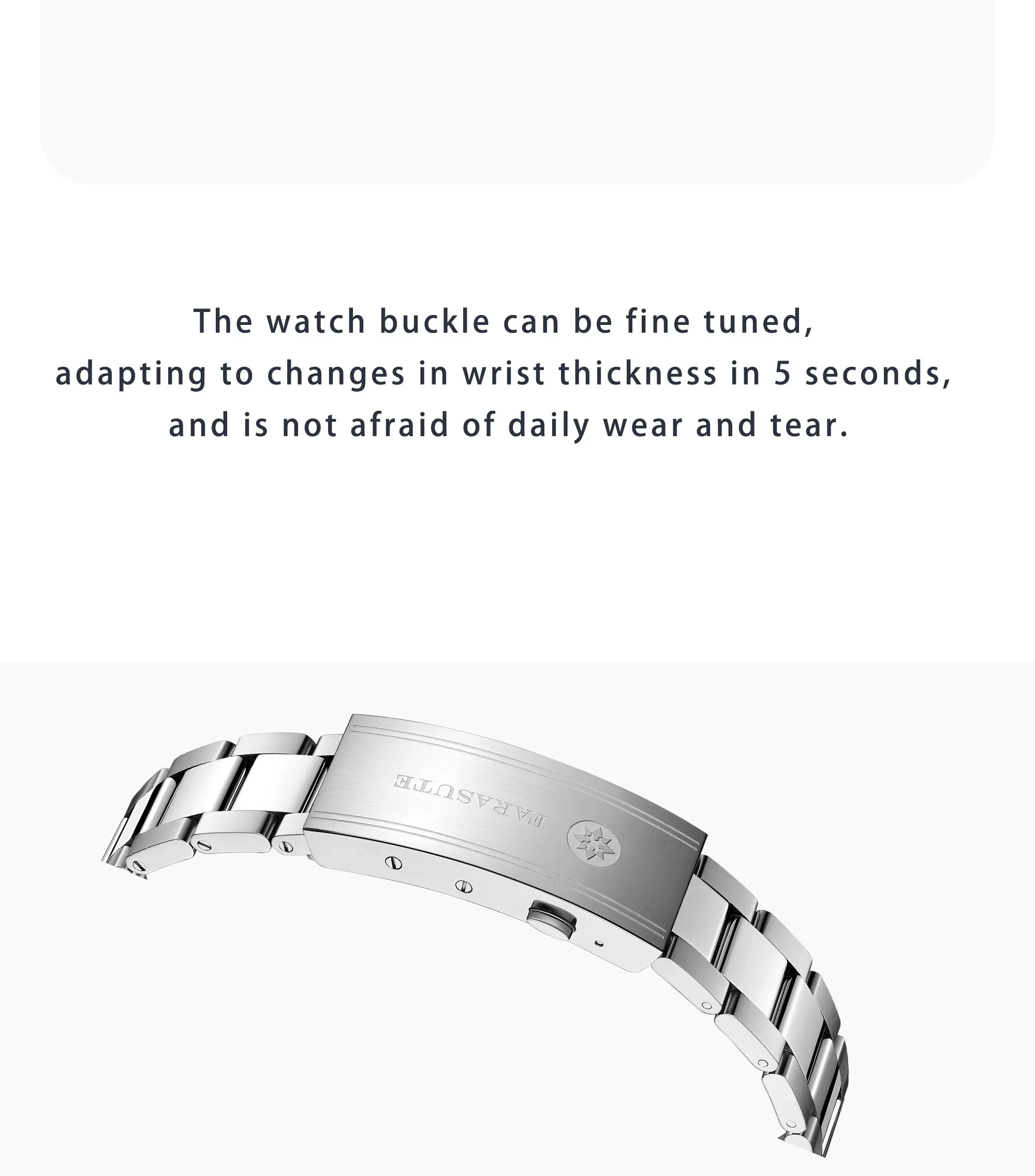 FARASUTE Men Automatic Watch 39mm Luxury Chronograph Mechanical Wristwatch Sapphire Bezel 5ATM  Dandong 4130 Triple Windows