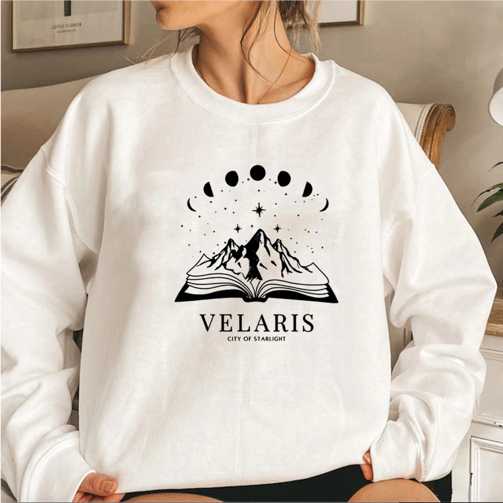 Velaris Sweatshirt The Night Court Hoodie A Court of Thorn and Roses Court of Dreams Sweater Acotar Velaris Gift Pullover Tops