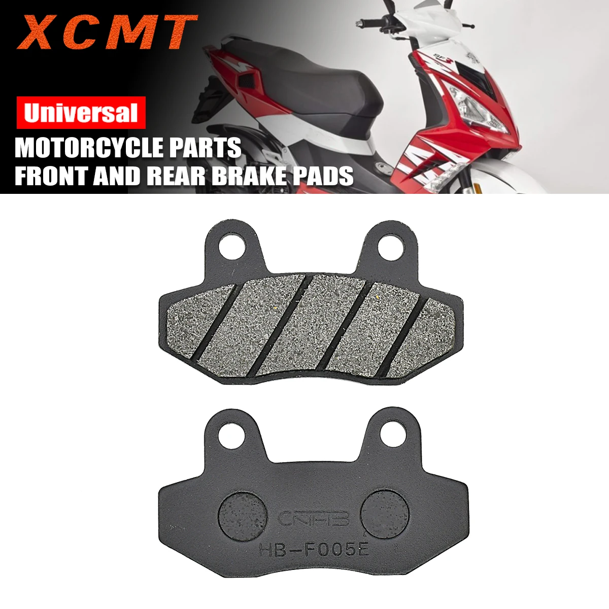 Scooter Motorcycle Universal Front and Rear Brake Pads FA086 HB-F005 For Speedfight GT125 GT250 GT650 NSR CBX MBX