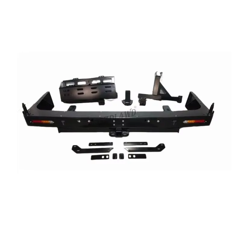 4WD Rear Bumper With Spare Tire Carrier for 2008-2020 Land Cruiser 200 Series LC200 Prado Off Road Bumper 4x4 Accessories