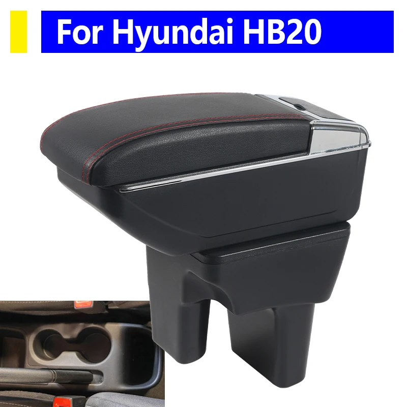 

Подлокотник для автомобиля Hyundai HB20, консольный органайзер с подстаканником, аксессуары для интерьера автомобиля
