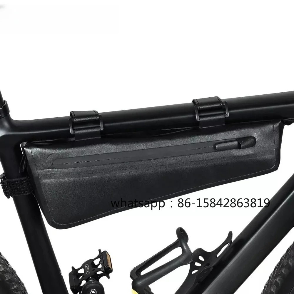 Bicycle Triangle Bag Bike Frame Front Tube Bag Waterproof Cycling Bag Battery Pannier Packing Pouch Accessories