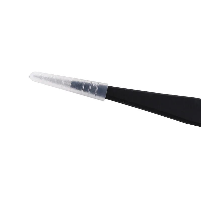 12 centimetri Unghie Artistiche In Acciaio Gel Pick Strumenti Strass Gemma Decorazione Pinzette Per Ciglia Nere Anti-statico FAI DA TE clip a mano