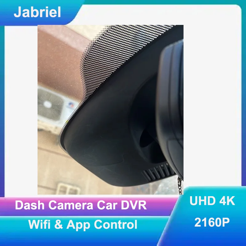 Jabriel Dedicated Plug and Play 4K 2160P Auto WiFi Car DVR Front and Rear Cam for Mazda 6 atenza 2018 2019 2020 2021 2022 DVR