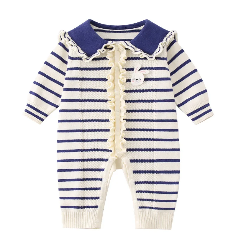 UNITIM طفل الفتيات السروال القصير أرنب زين مخطط متماسكة الوليد 0-1Y الفتيات حللا جديد الشتاء الاطفال طفل الفتيات داخلية