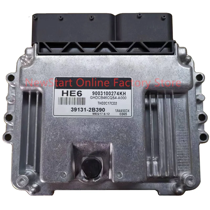 

39131-2B390 New ECU Original Car Engine Computer Board Electronic Control Unit MEG17.9.12 HE6