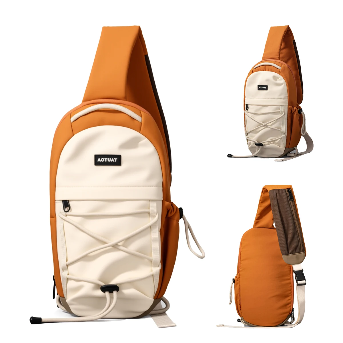 Lässige, tragbare Umhängetasche, Crossbody-Tasche, neues Modell 2026, Brusttasche, ultraleichte, tragbare kleine Tragetasche für Damen und Herren, trendige Sporttasche zum Wandern, Bergsteigen und Einkaufen. – Detail 4