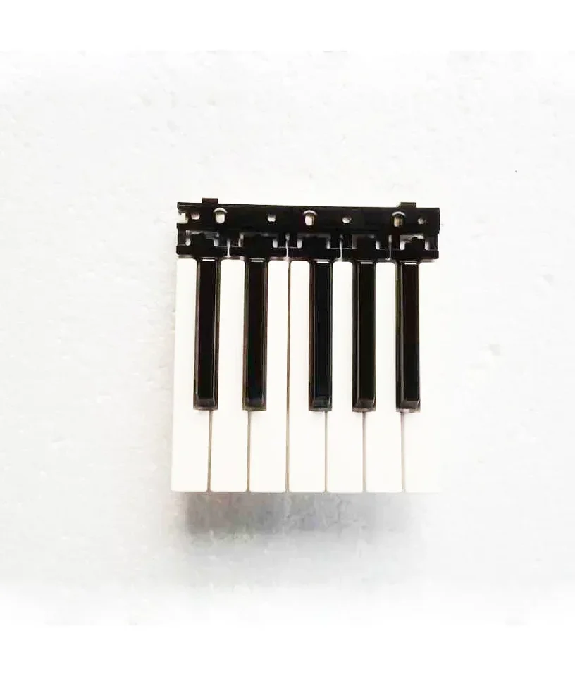ヤマハ用の白黒キーキーボードパーツ,モデルPSR-E203,e213,e223,e233