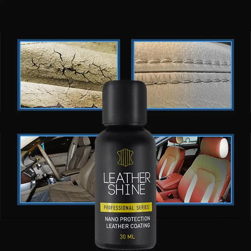 Leather Restorer Car Interior Cleaner Non-greasy Long Lasting Car Dashboard Maintenance Care Leather Seat Nano Ceramic Coating