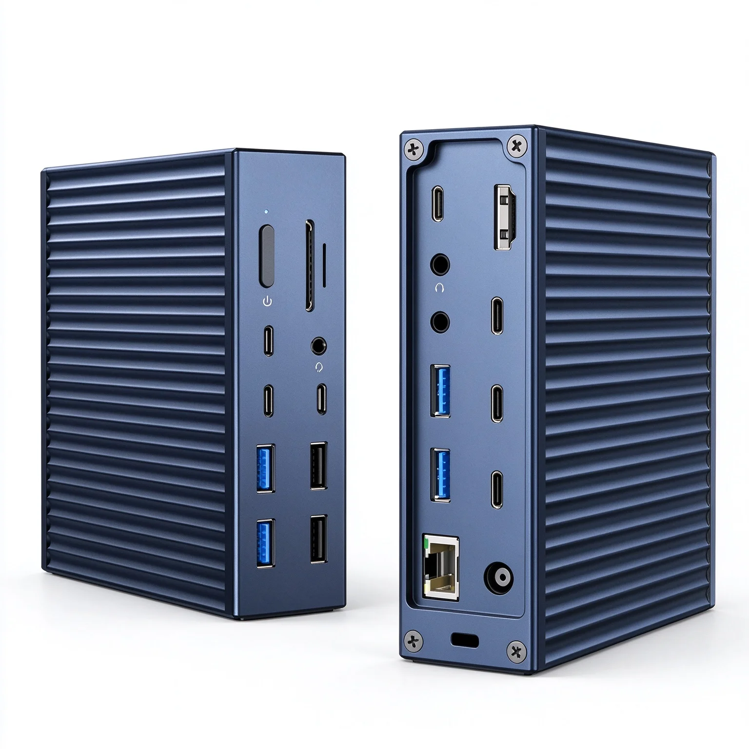 Usb C Hub Ethernet 2.5G - Stacja dokująca USB-C 21 w 1,