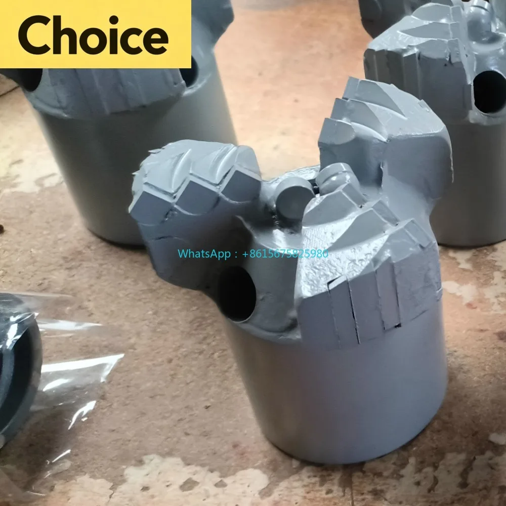 Three-wing Diamond Composite Bit 1308PDC, Coring Drill Bit for Geological Exploration