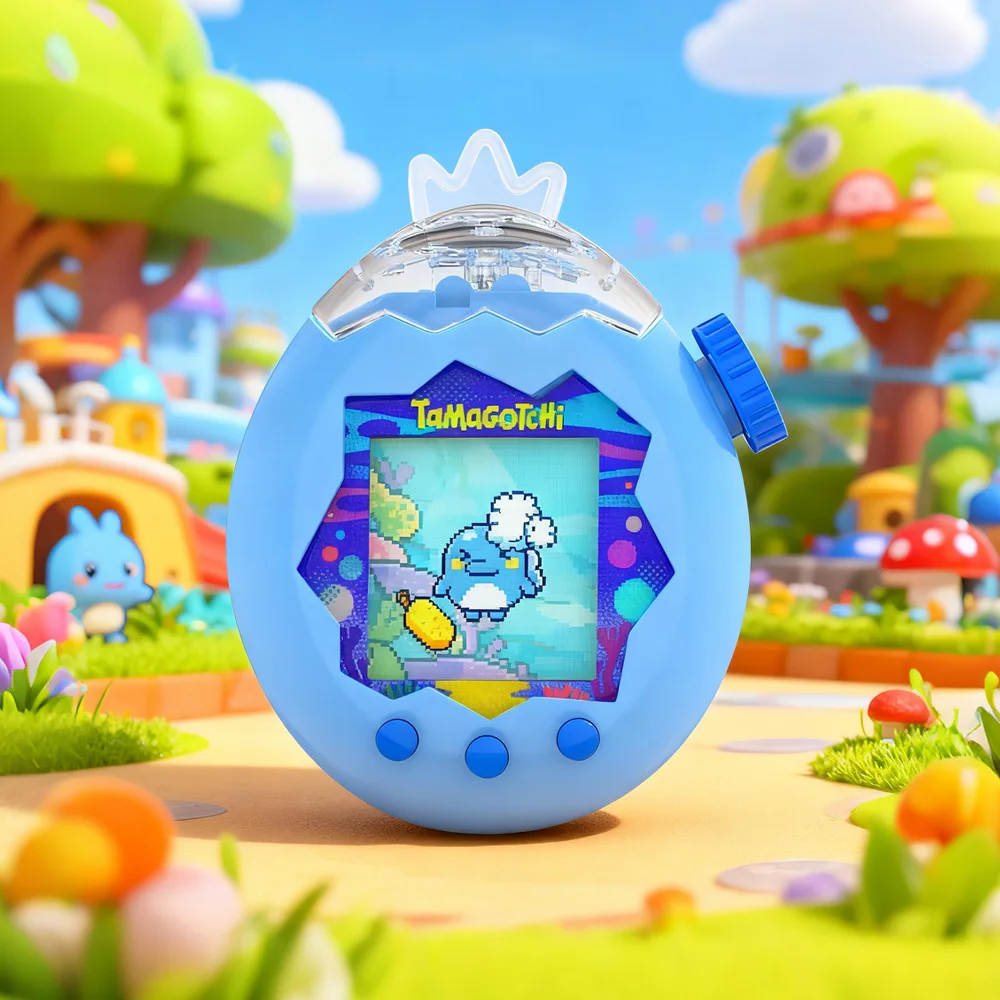 لـ Tamagotchi Paradise Crown Edition PC غطاء علوي شفاف لطيف ديكورات ملحقات وحدة التحكم في الألعاب