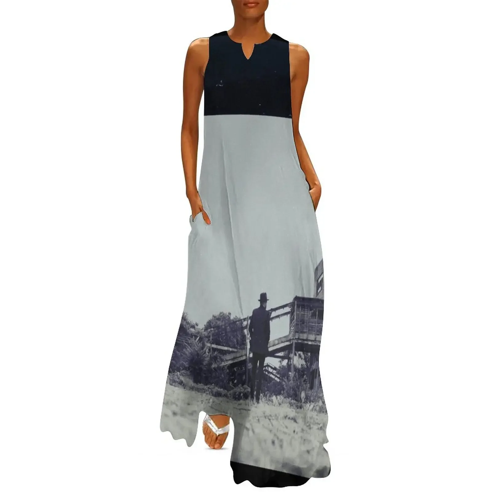 

City and Colour If I Should Go Before You Long Dress women's evening dress 2025 loose women's dress evening ladies