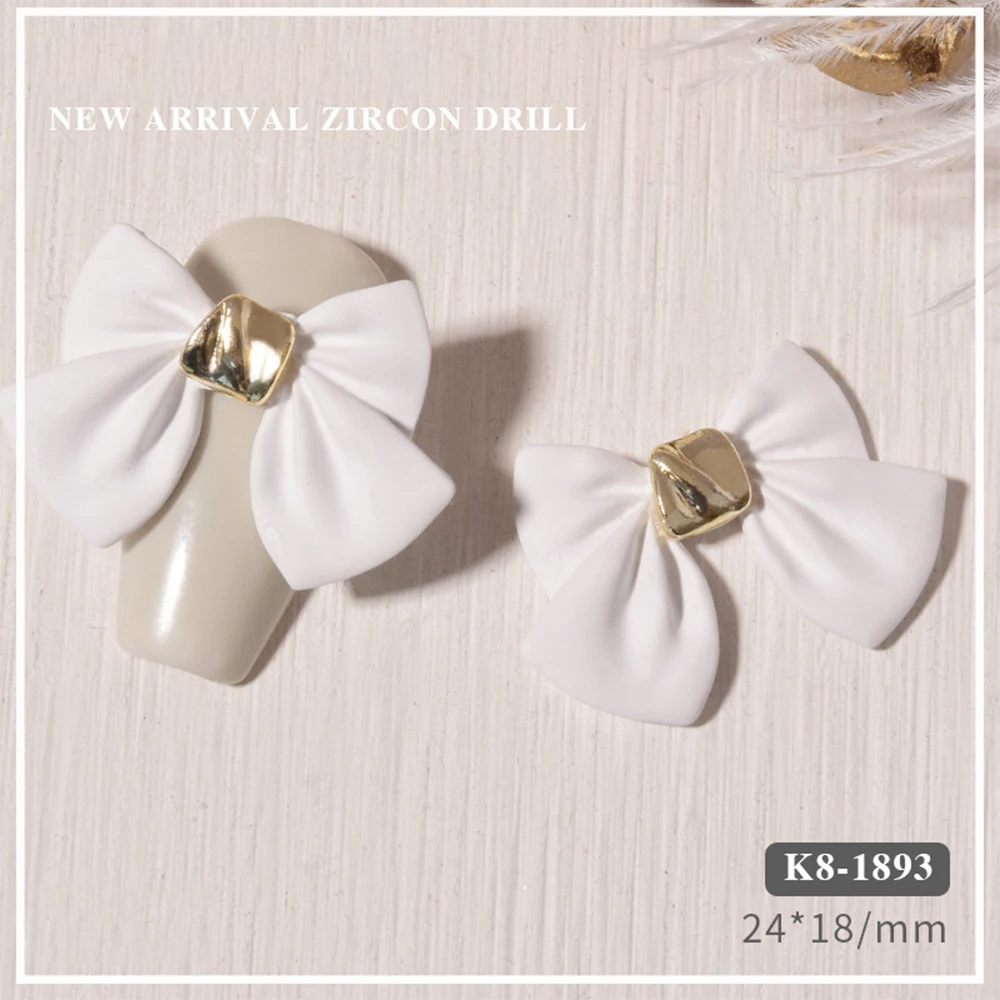 

Luxury Zircon Butterfly Flower Wing Bow Knot 3D Nail Rhinestones Nail Art Decorations Manicure Tools Nail Jewelry