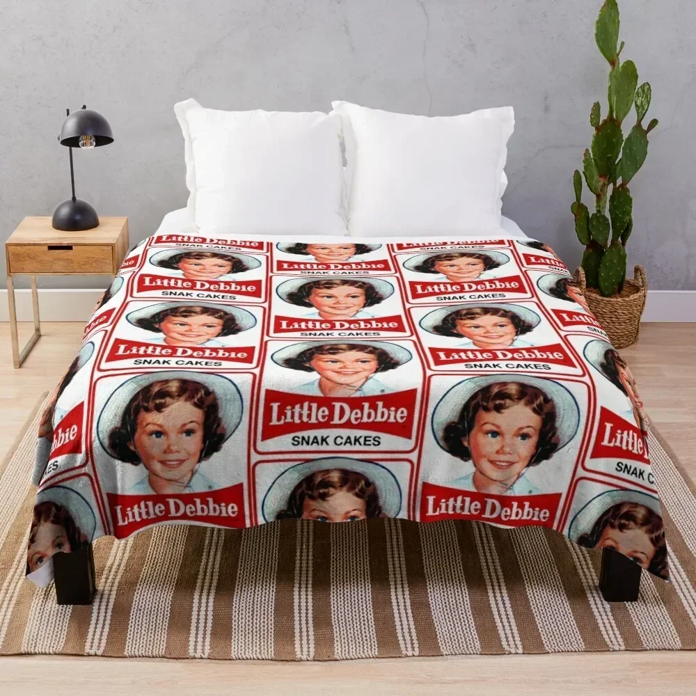 BEST TO BUY - Little Debbie Throw Blanket christmas decoration Plaid For Decorative Sofa Giant Sofa Blankets