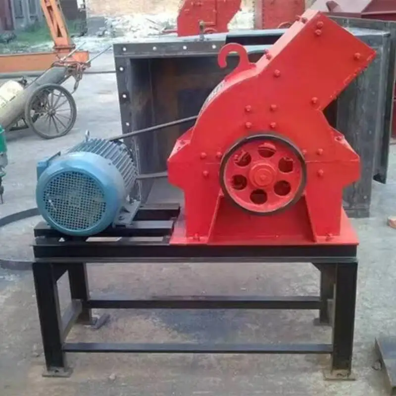 Rock Salt With Motor Bearings, Programmable Controller And Gearbox Hammer Crusher Hammer Crusher Construction Site Building