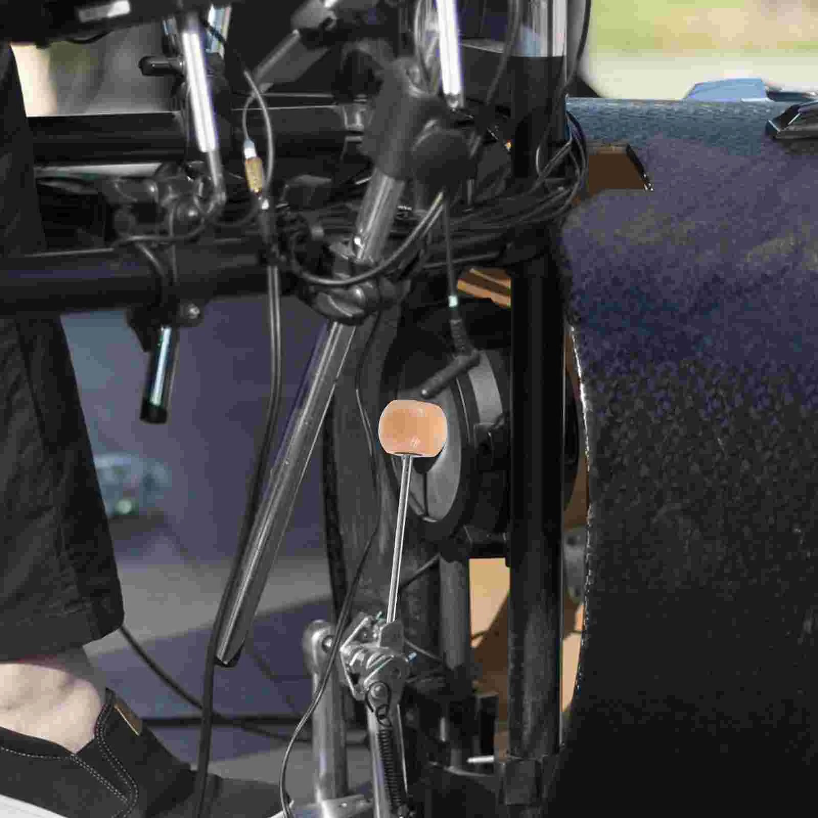 Baguette Percussion Single Pedal Double Hammer Head Wooden Accessories Instruments