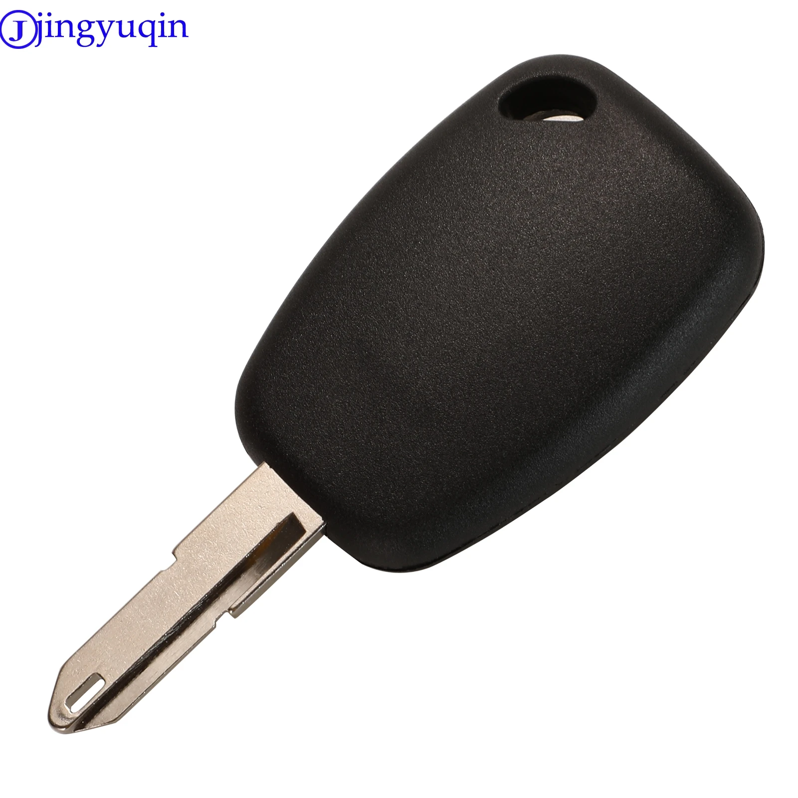 jingyuqin 1 Bouton voiture Télécommande clé pour Renault Master Kangoo Clio Twingo VAC102 Lame PCF7946 ID46 Chip 433MHZ