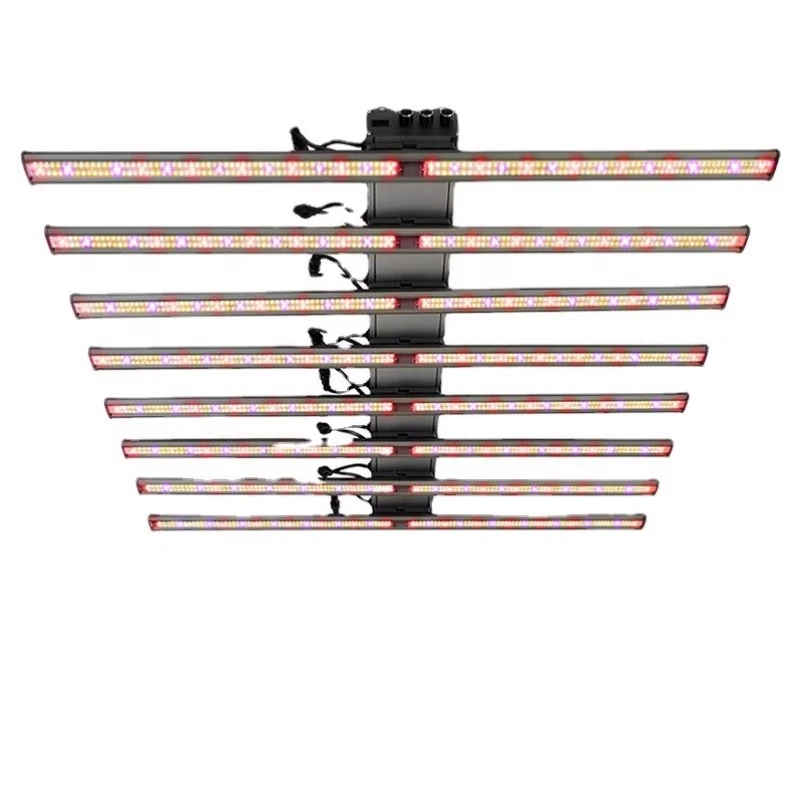 

Светодиодный светильник для роста растений, светильник для посадки в помещении, осьминог, полный спектр, трехсторонний, интеллектуальный, с регулируемой яркостью