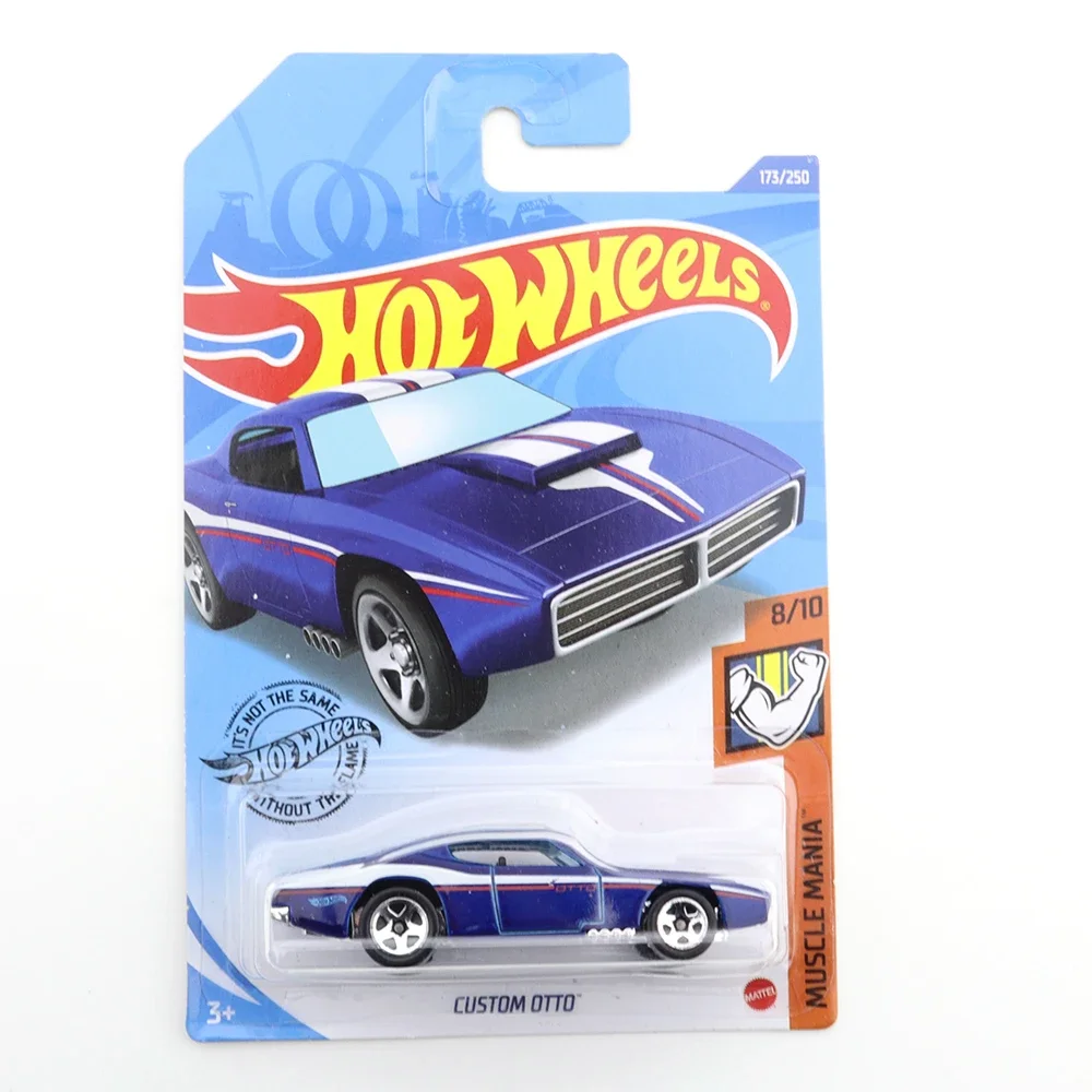 2020-173 Hot Wheels CUSTOM OTTO Mini Alloy Coupe 1/64 Metal Diecast Model Car Kids Toys Gift