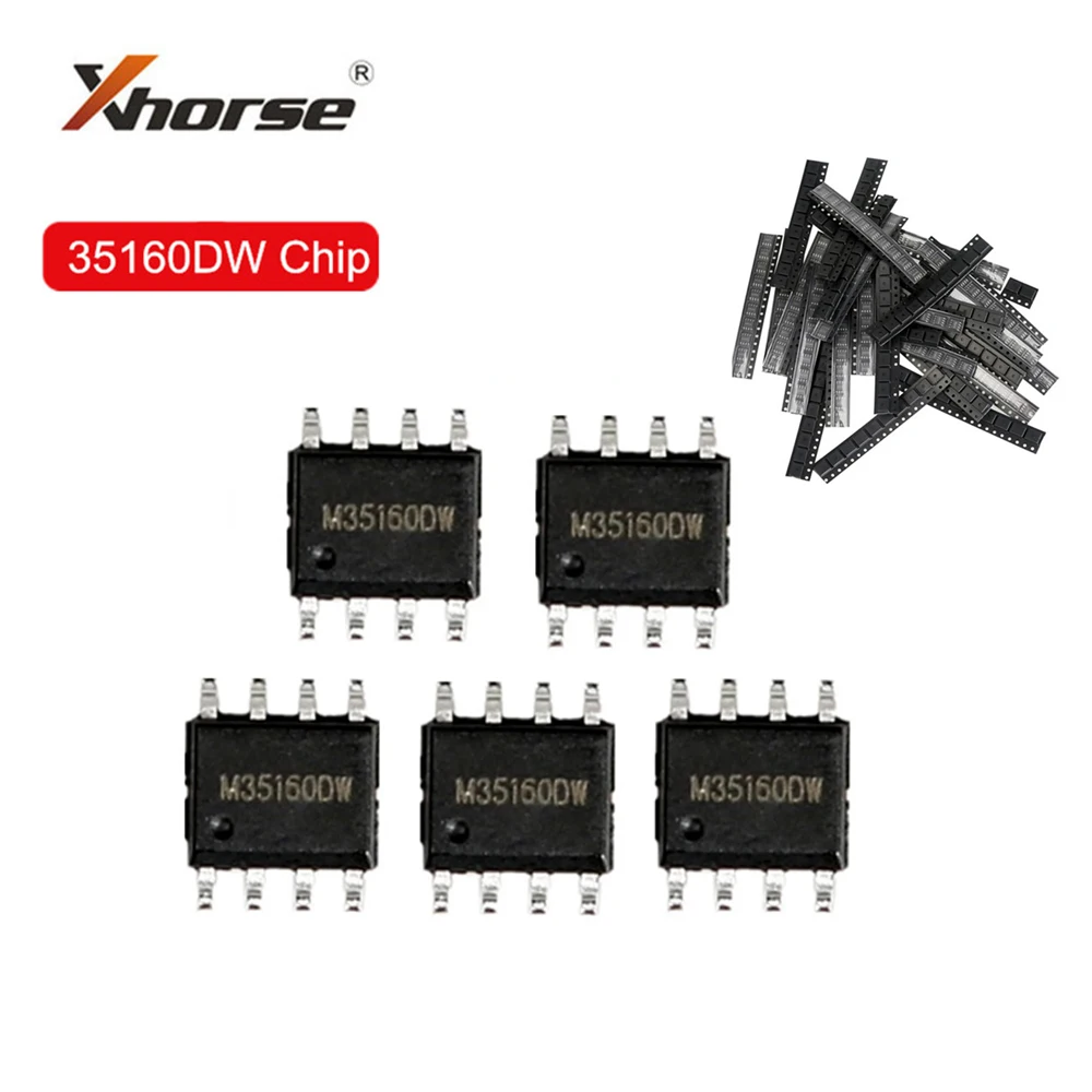Xhorse VVDI Prog 35160DW Chip Replace M35160WT Adapter Reject Red Dot No Need Simulator Soldering With Key Programmer Cooperate