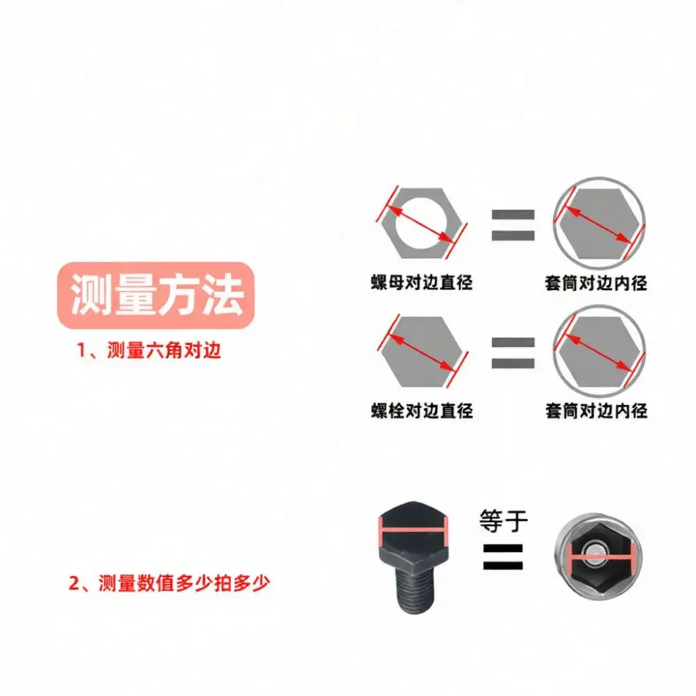 Chrome Vanadium Magnetic Hex Socket For Fuxin Power Impact Driver Bit 65mm Nut Setter Adapter Hand Tool Maintenance Set
