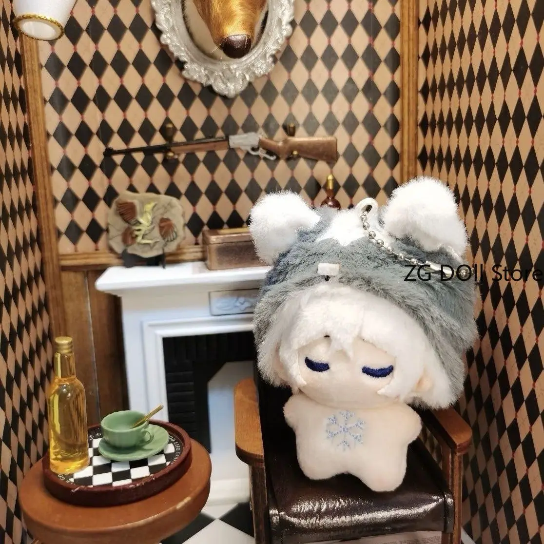 

10 см аниме идентичность V Ithaqua плюшевая косплей мягкая хлопковая кукла мягкая сумка для тела кулон брелок подарок