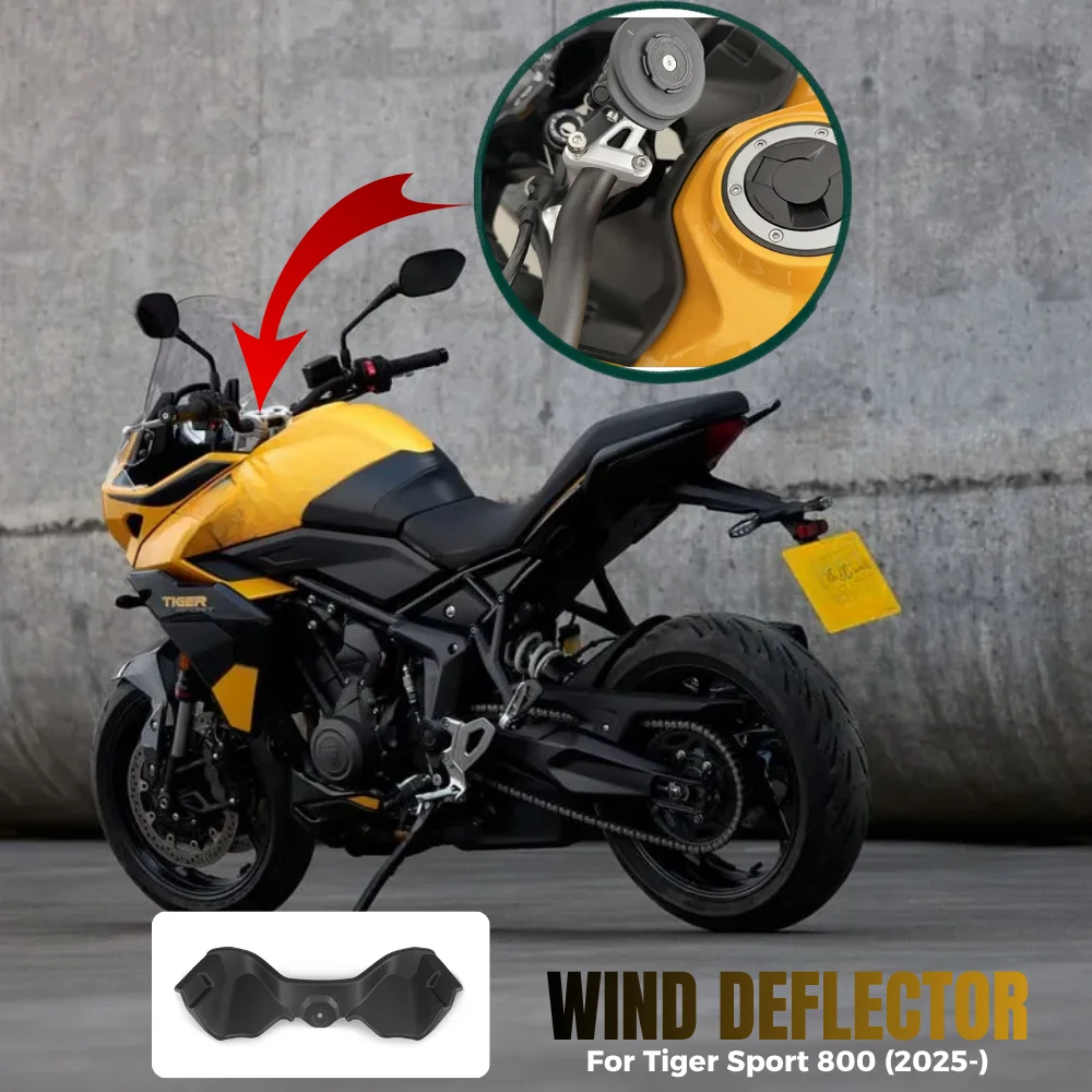 Ветровое стекло-дефлектор для мотоцикла Tiger Sport 800 Tiger800 2025 2026, аксессуар для защиты от ветра ﻿