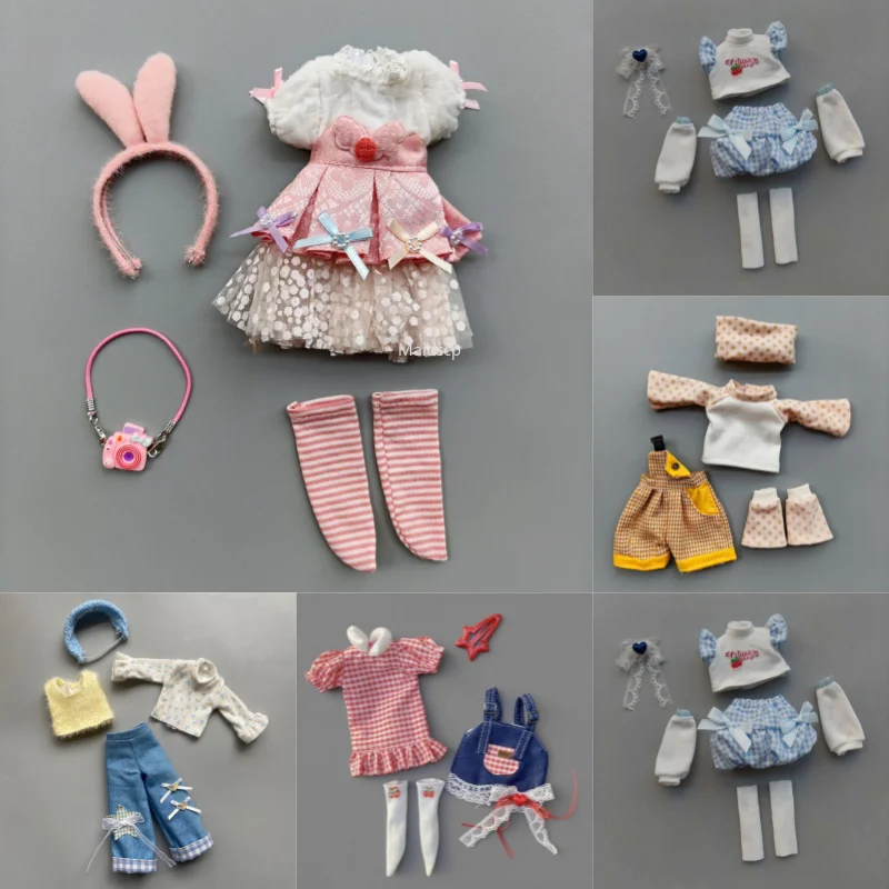 1/6 Doll Clothes 30cm Multi Styles | Cute Dress Casual Outfit Set | Doll Accessories for 1/6 Ball Jointed Dolls