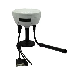 GNSS RTK Base and Rover Receiver GPS Modle Antenna Bluetooth 5.0 with 433mhz Radio 2w 10KM usb Waterproof IP67