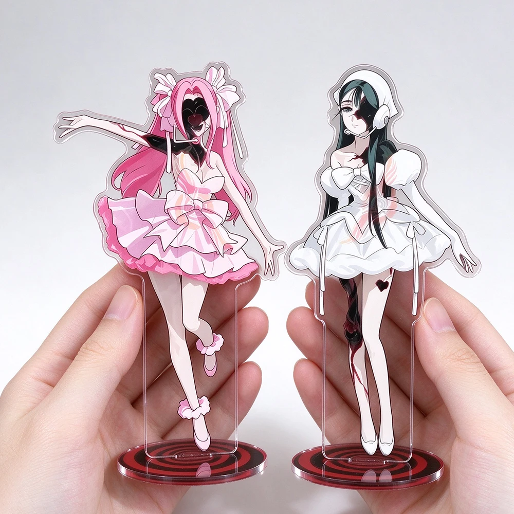 Alien Dance Anime Zombie Stage Acrylic Standee Mizi Sua Anime Character Figure Stand Desktop Display Ornament Gift
