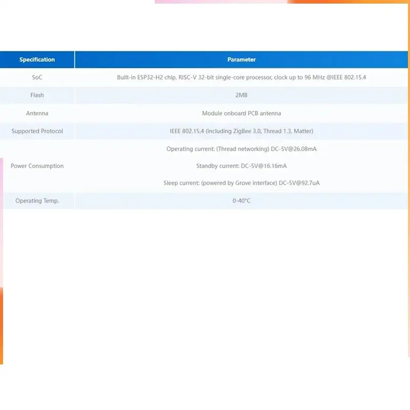 A92Z Unit Gateway H2 ESP32-H2 Draad/Zigbee Gateway Unit Ondersteuning Zigbee Draad Kwestie Protocol Voor Smart Home
