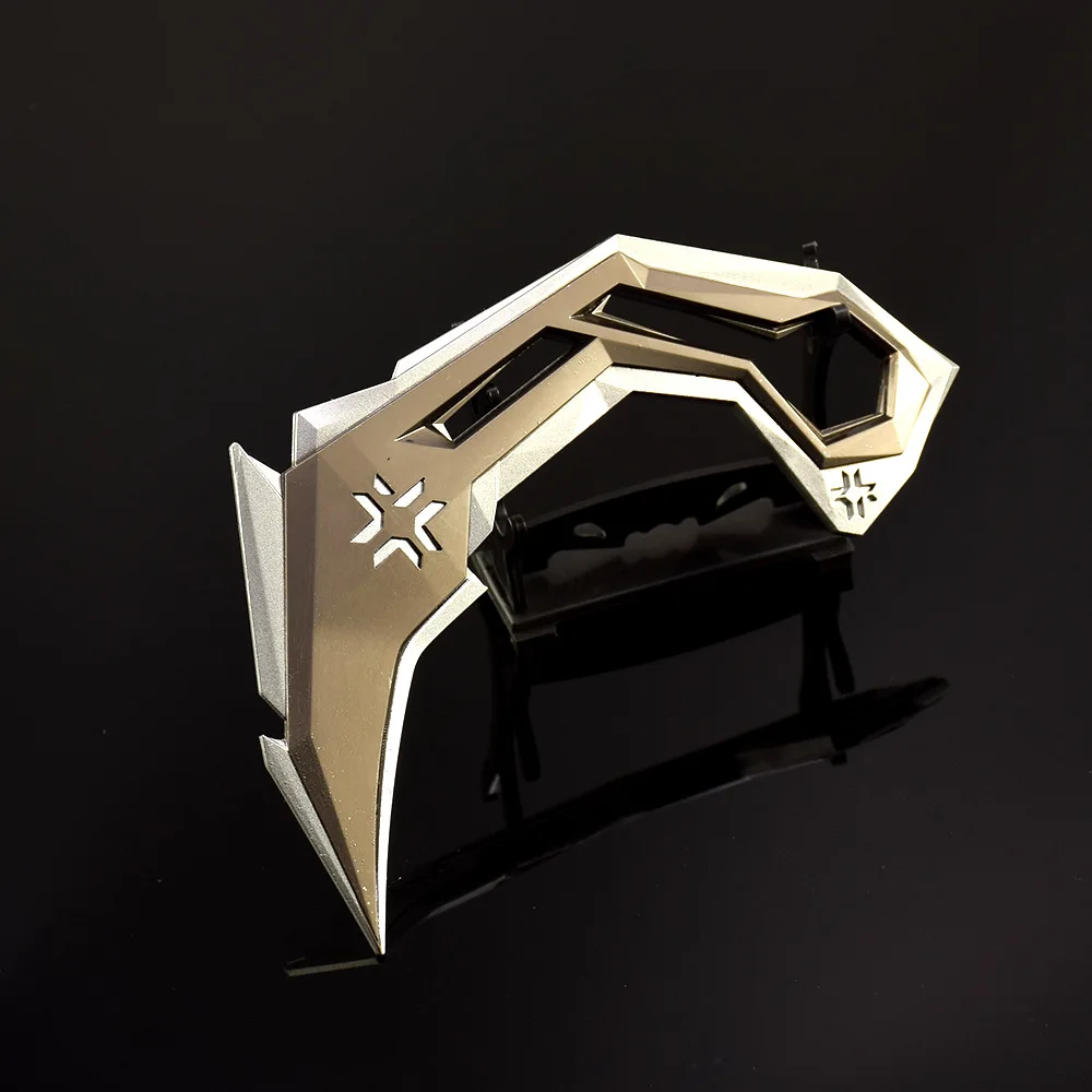 16 سنتيمتر Valorant VCT Karambit المشاجرة سلاح سكين لعبة محيط سلاح معدني نموذج سطح المكتب زخرفة الديكور الحرف الهدايا اللعب