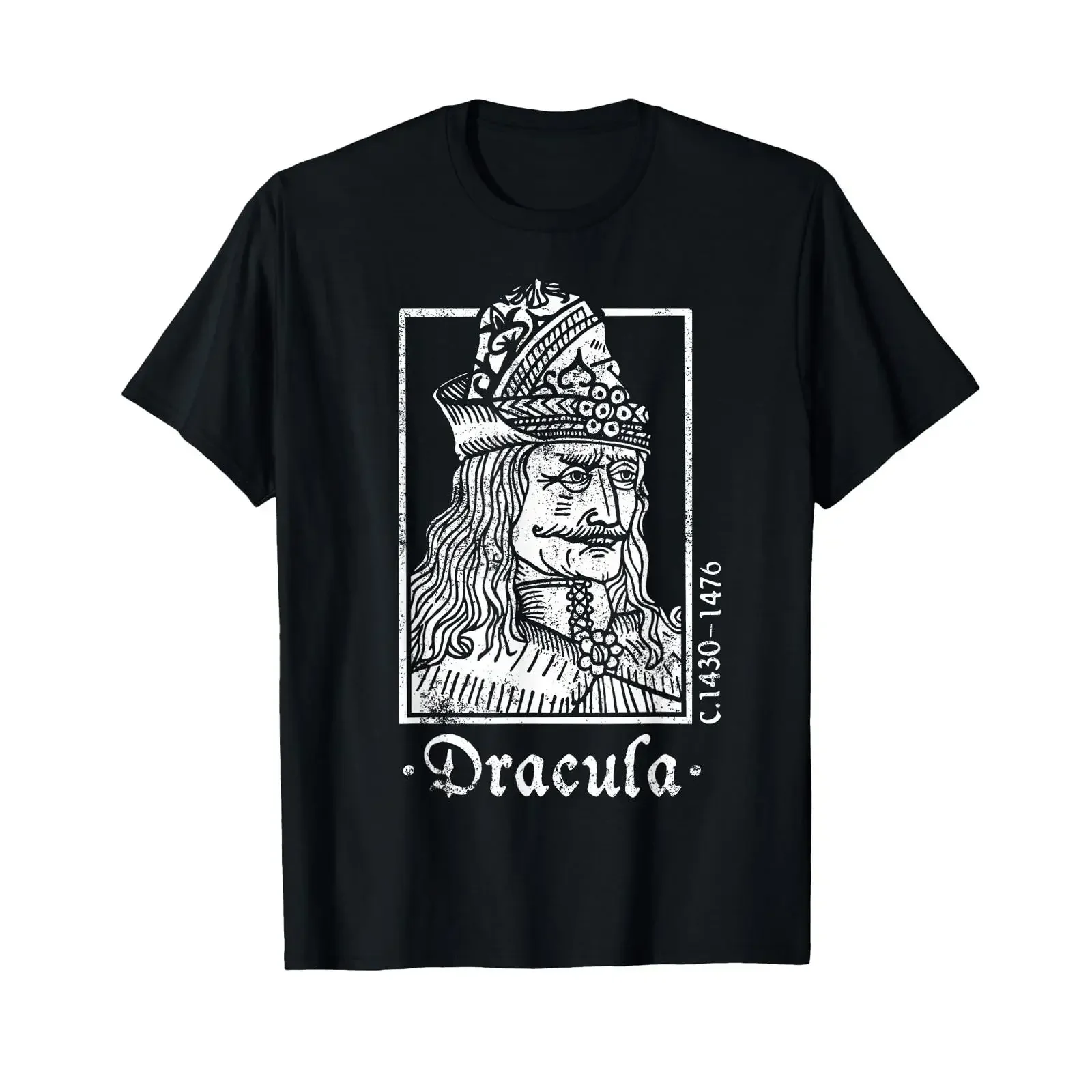 Vlad The Impaller T Shirt Dracula Vampire vintage Washed Slightly Stretched Unisex Versatile Breathable homme