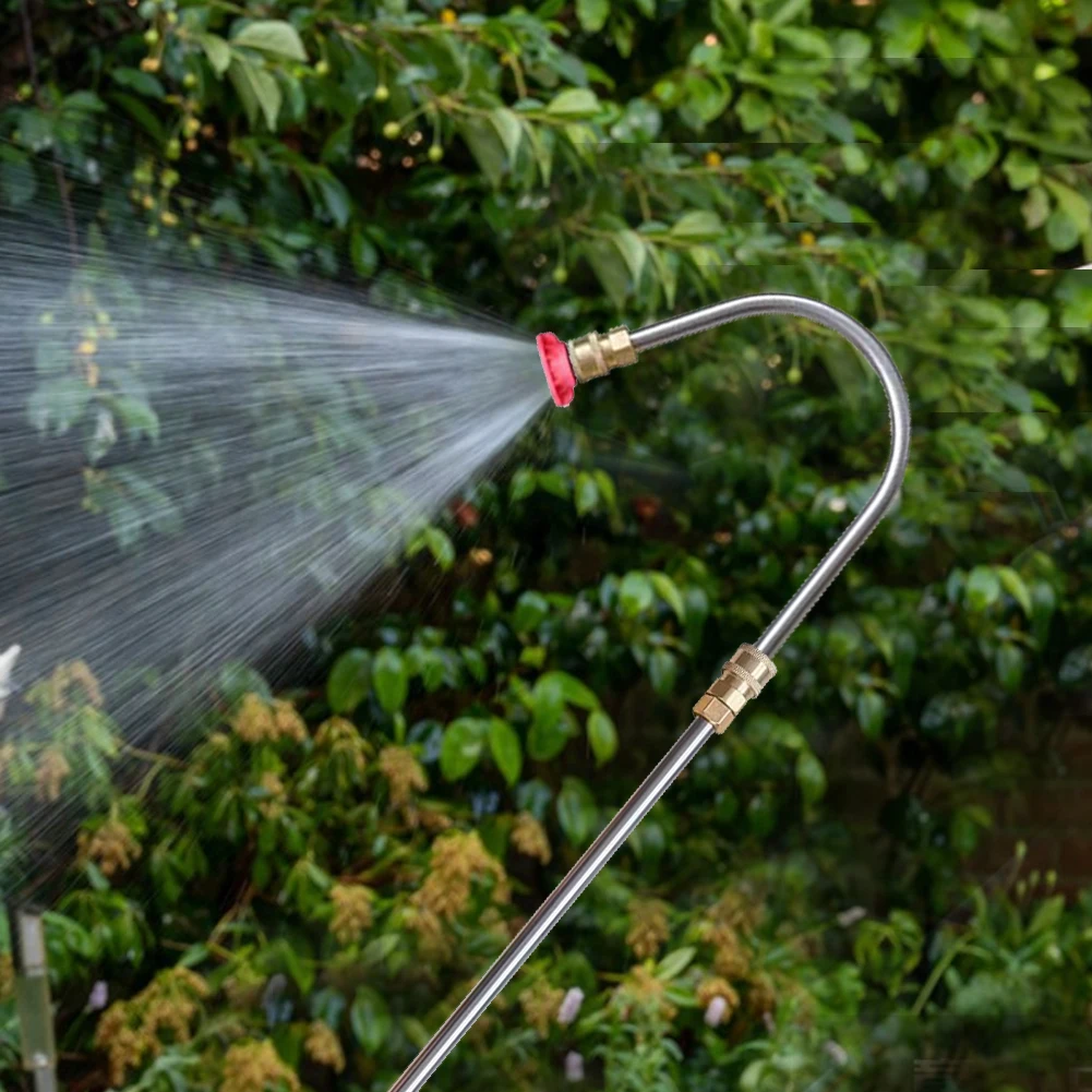 High Pressure Washer Extension Rods Set with 6 Adjustable Nozzles 1/4 Quick Connect 4000PSI Spray Gun Wand Lance