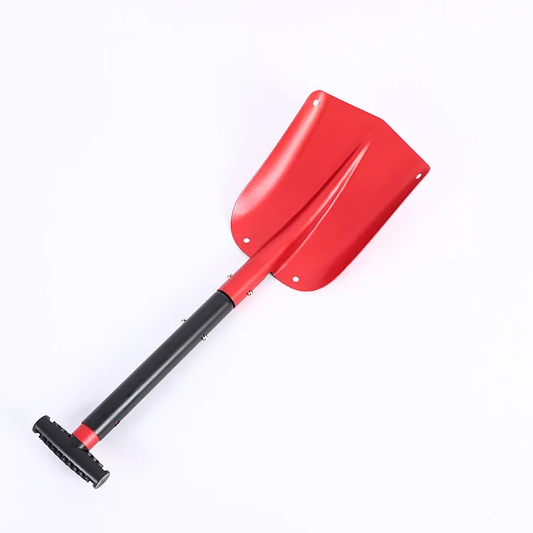 Лидер продаж, складная многофункциональная лопата для снега, зимняя автомобильная лопата для снега, стеклянное колесо, уличная лопата для снега