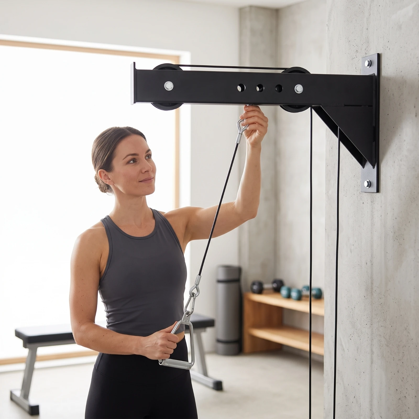 support-mural-compact-pour-poulie-de-cable-materiel-fiable-pour-les-passionnes-de-fitness