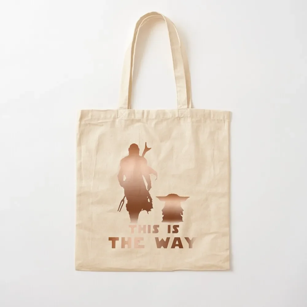 Mando (Variant) This is The Way Tote Bag bags woman 2025 shopping bags foldable