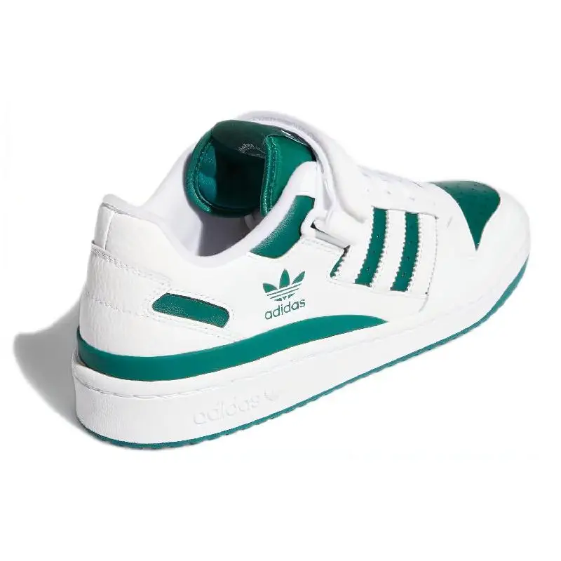 Adidas Forum Low White Collegiate Green Кроссовки GY8556