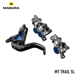 Magura MT TRAIL SL hali Hydraulic brake 4 front pistons for maximum brake power and 2 rear pistons for perfect modulation