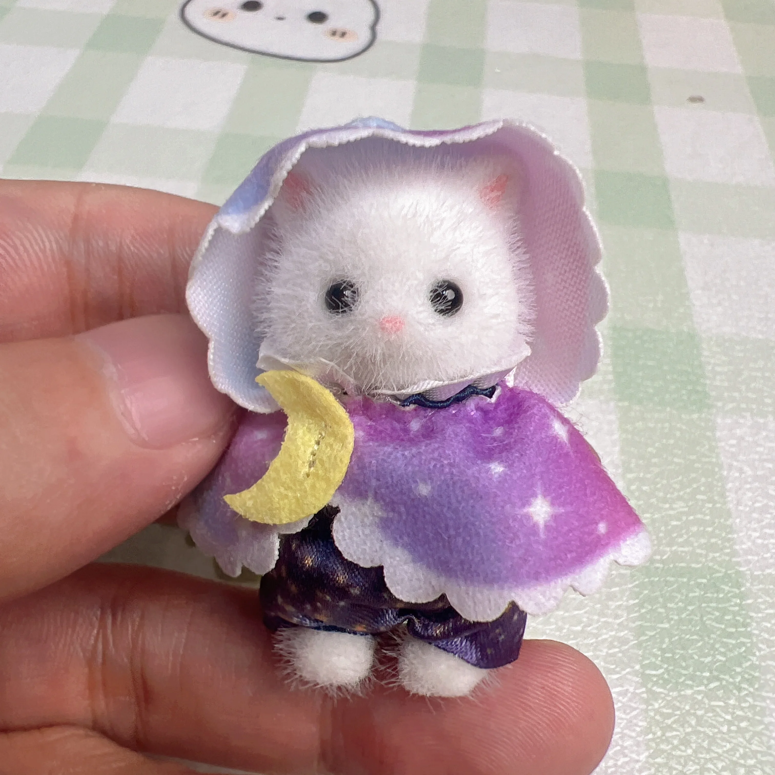 Sylvanian Families-Llavero ciego, figuras de accesorios, juguete Original para niños, juego de cocina, juguetes para niños, niña, bebé pequeño 7