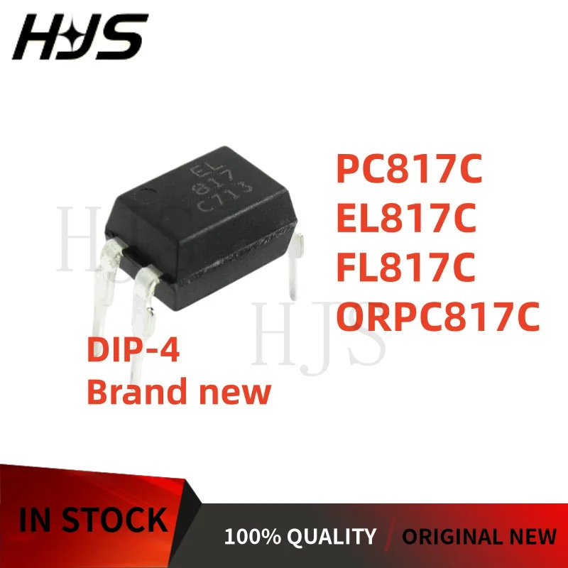 50Piece PC817C EL817C FL817C ORPC817C PC817 EL817 FL817 ORPC817 DIP-4 optocoupler chip New In Stock